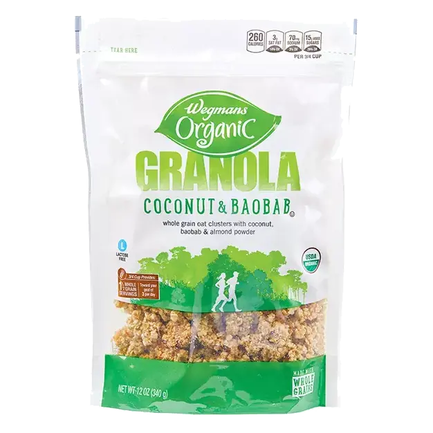 Organic Coconut & Baobab Granola
