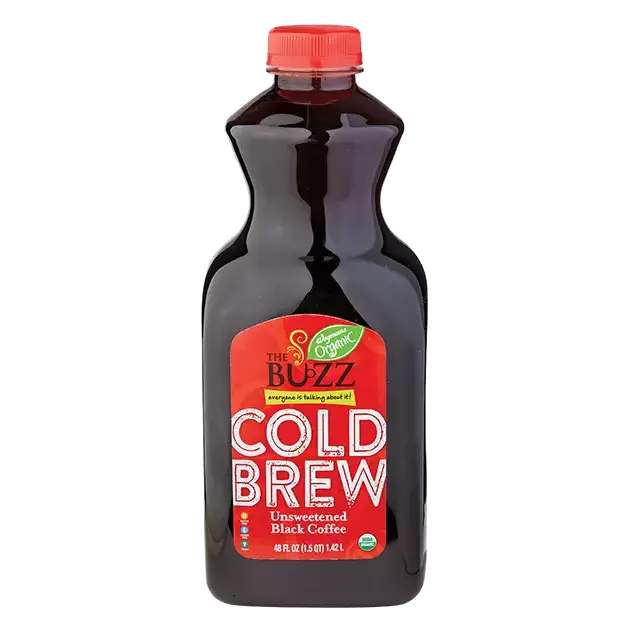 Organic Cold Brew Unsweetened Black Coffee