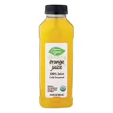 Organic Cold-Pressured Orange Juice