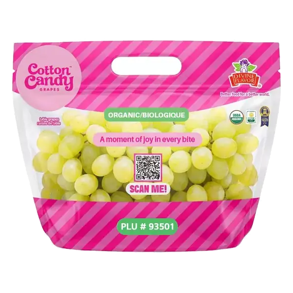 Organic Cotton Candy Grapes