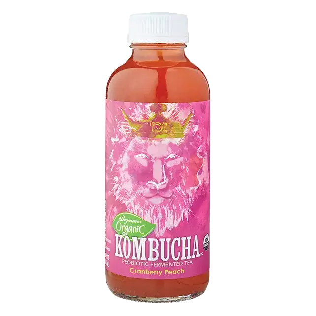 Organic Cranberry Peach Kombucha