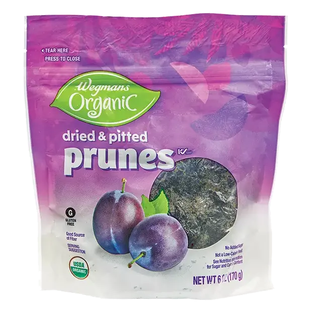 Organic Dried Pitted Prunes