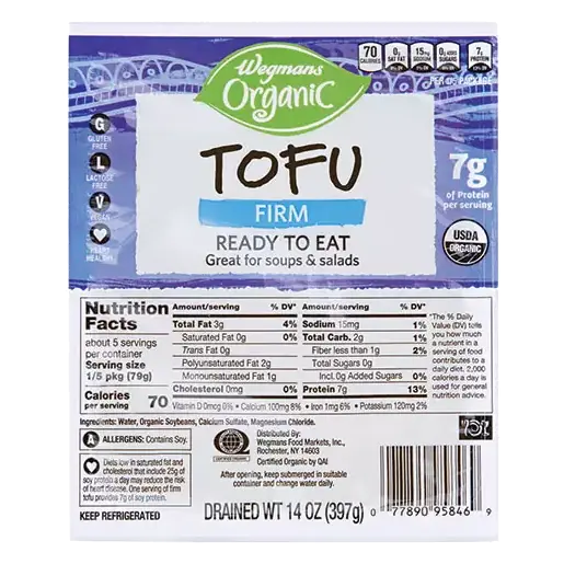 Organic Firm Tofu