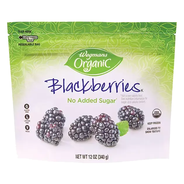 Organic Frozen Blackberries