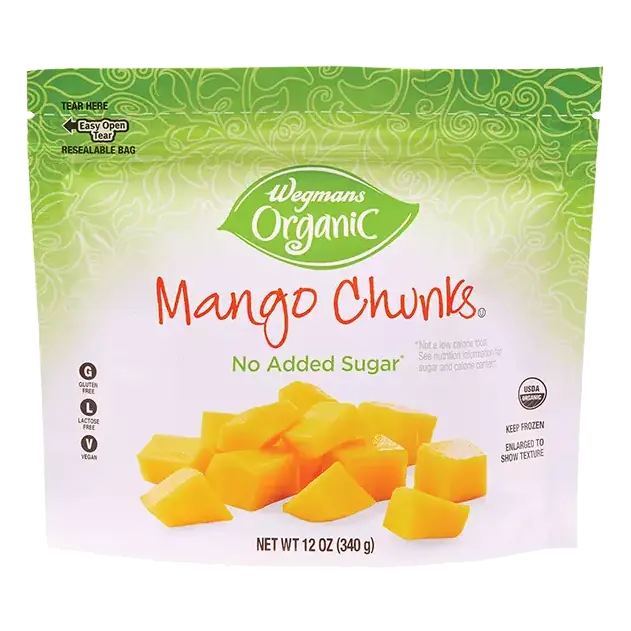 Organic Frozen Mango Chunks