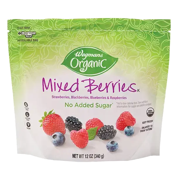 Organic Frozen Mixed Berries