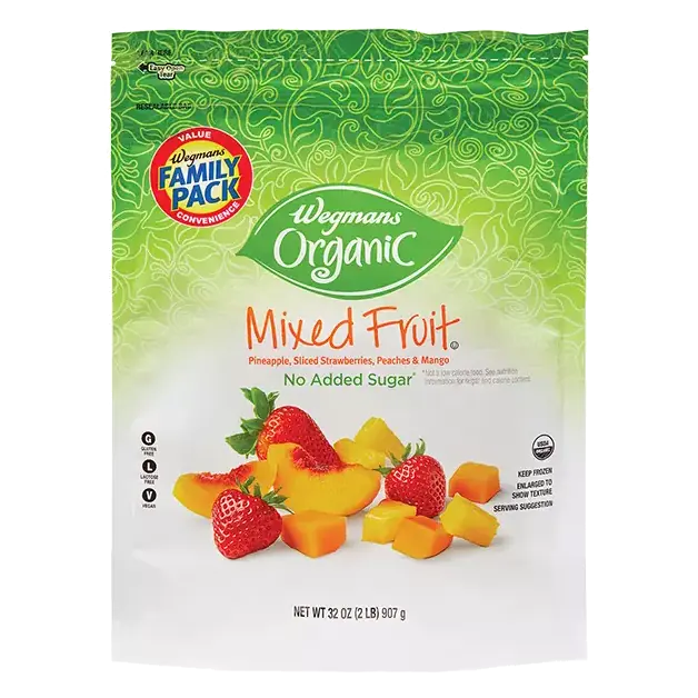 Organic Frozen Mixed Fruit, FAMILY PACK