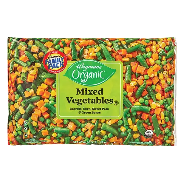 Organic Frozen Mixed Vegetables Family Pack
