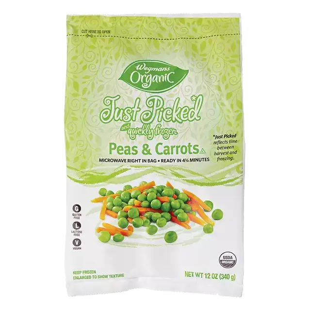 Organic Frozen Peas & Carrots