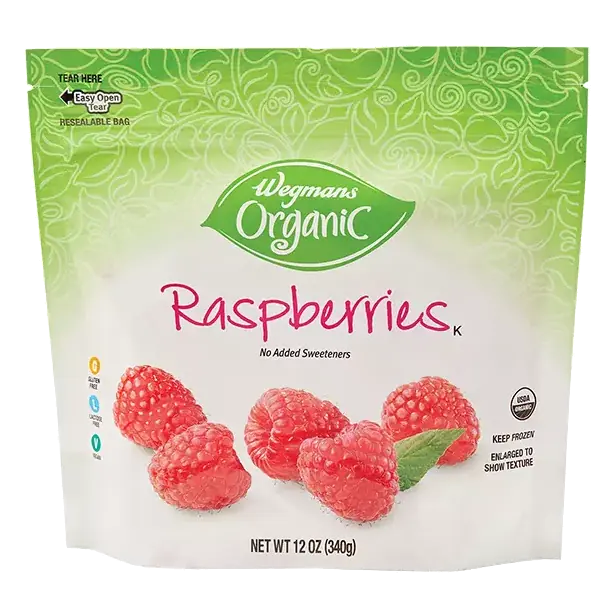 Organic Frozen Raspberries
