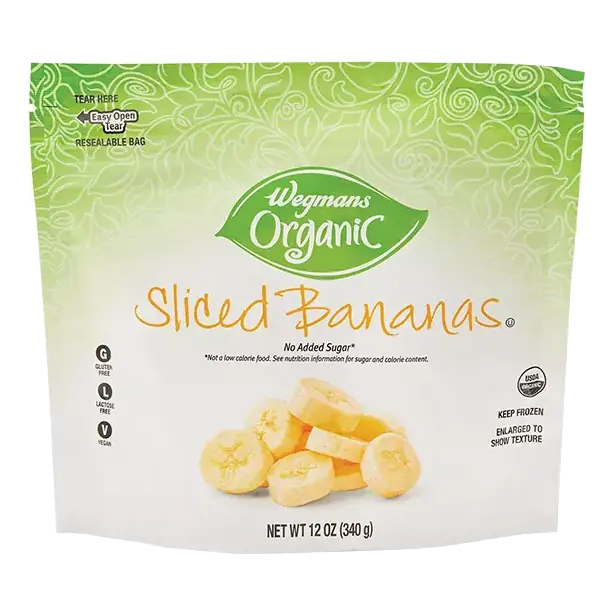 Organic Frozen Sliced Bananas