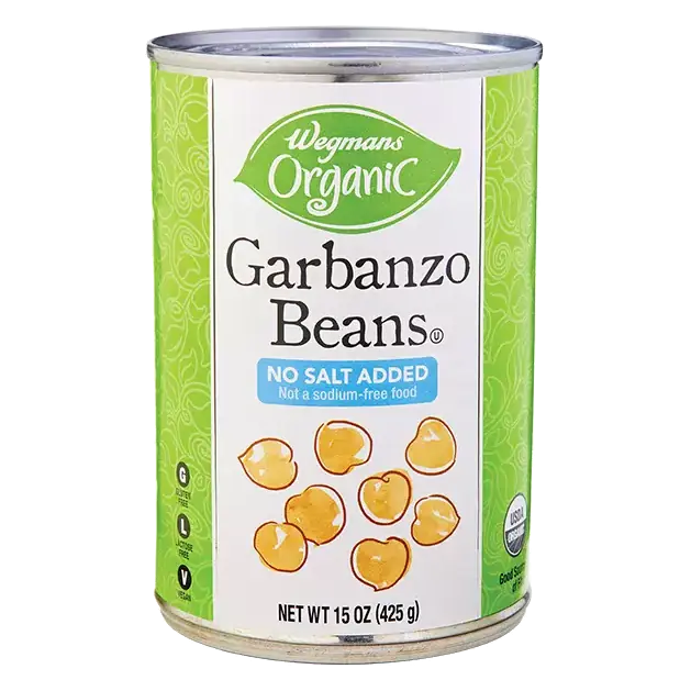 Organic Garbanzo Beans, No Salt Added