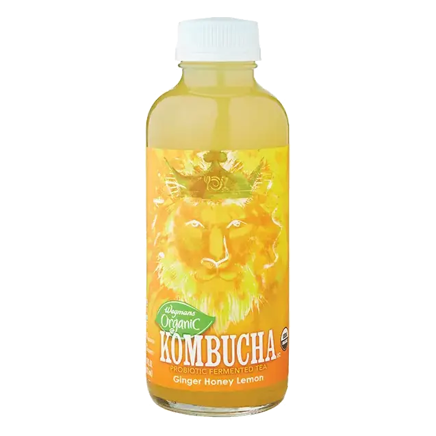 Organic Ginger Honey Lemon Kombucha