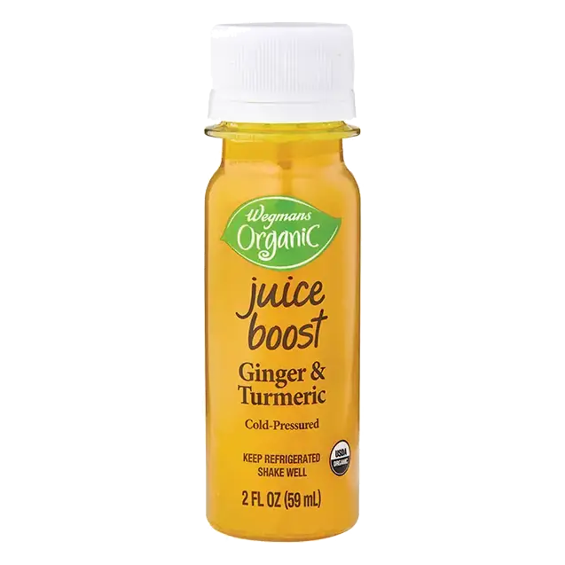 Organic Ginger & Turmeric Juice Boost