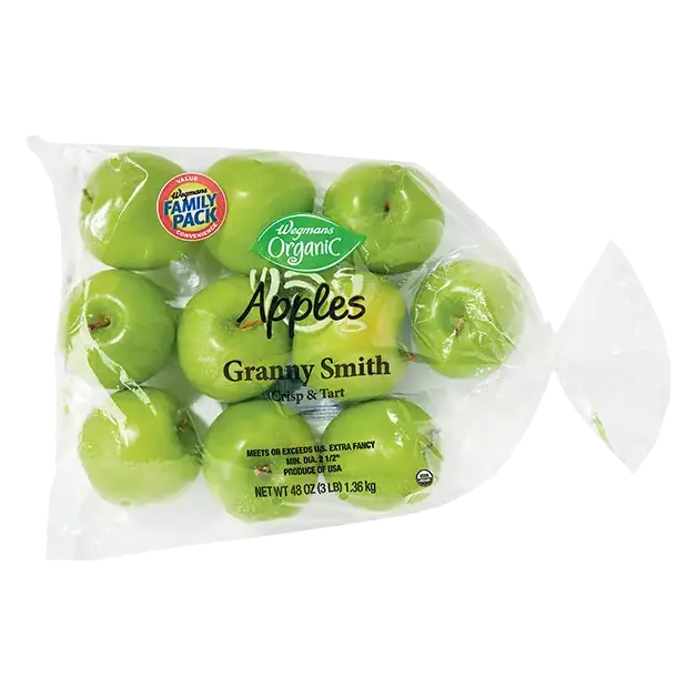Organic Granny Smith Apples, Bagged, Family Pack