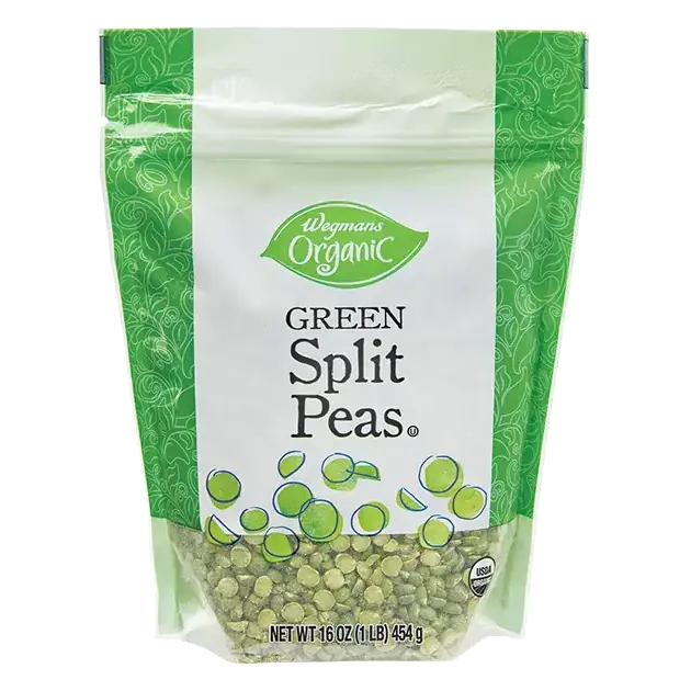 Organic Green Split Peas