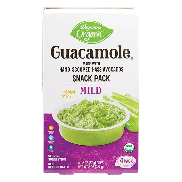 Organic Guacamole, Snack Pack