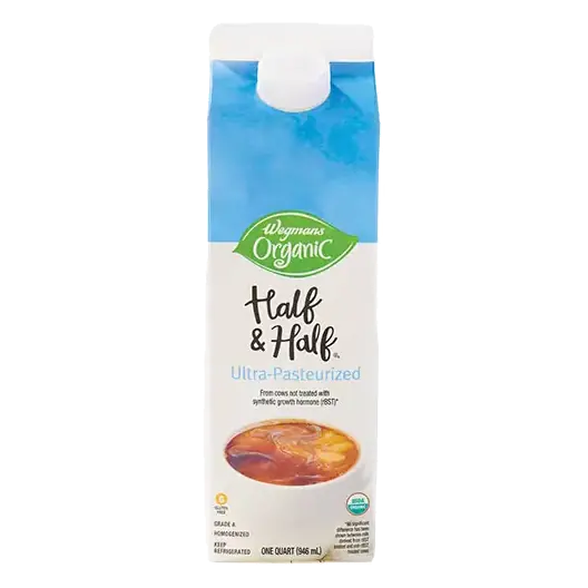 Organic Half & Half, Quart