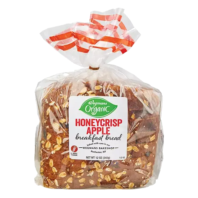 Organic Honeycrisp Apple Breakfast Bread, Half Loaf