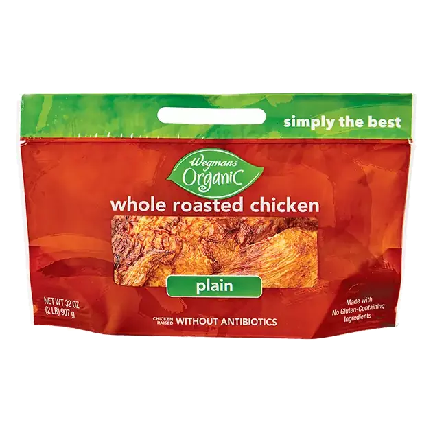 Organic Hot Roasted Chicken, Plain
