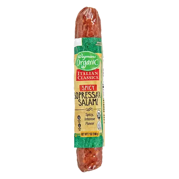 Organic Hot Sopressata Salami
