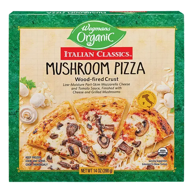 Organic Italian Classics Mushroom pizza