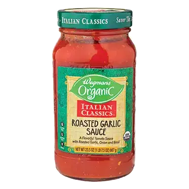 Organic Italian Classics Roasted Garlic Pasta Sauce