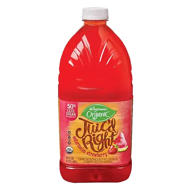 Organic Juic'd Right, Watermelon Strawberry