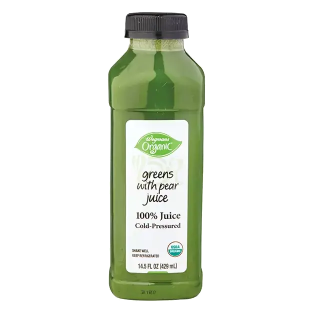 Organic Juice, Greens with Pear, Cold Pressured