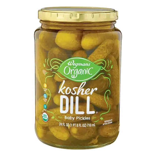 Organic Kosher Dill Baby Pickles