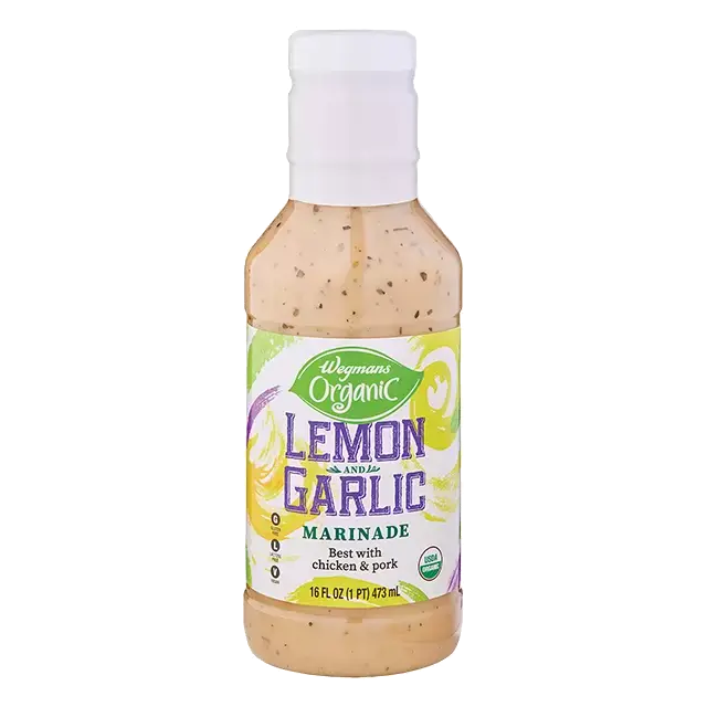 Organic Lemon and Garlic Marinade