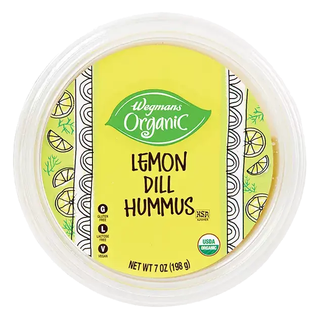 Organic Lemon Dill Hummus
