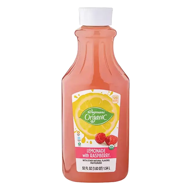 Organic Lemonade with Raspberry