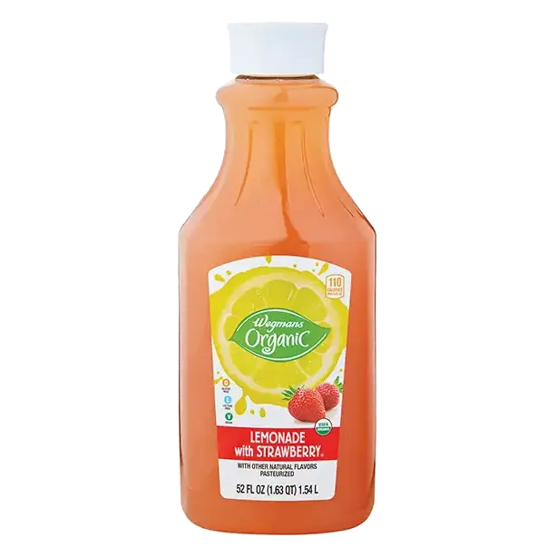 Organic Lemonade with Strawberry