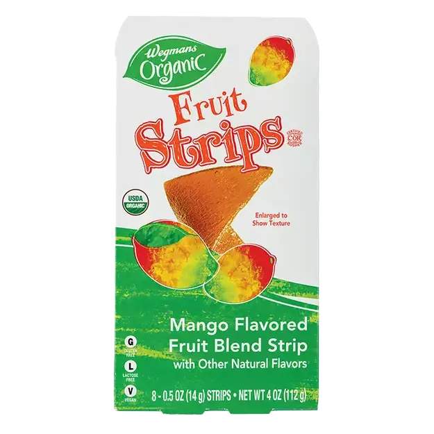 Organic Mango Flavored Fruit Blend Strip