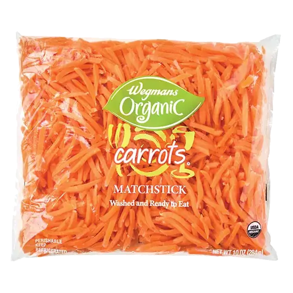 Organic Matchstick Carrots