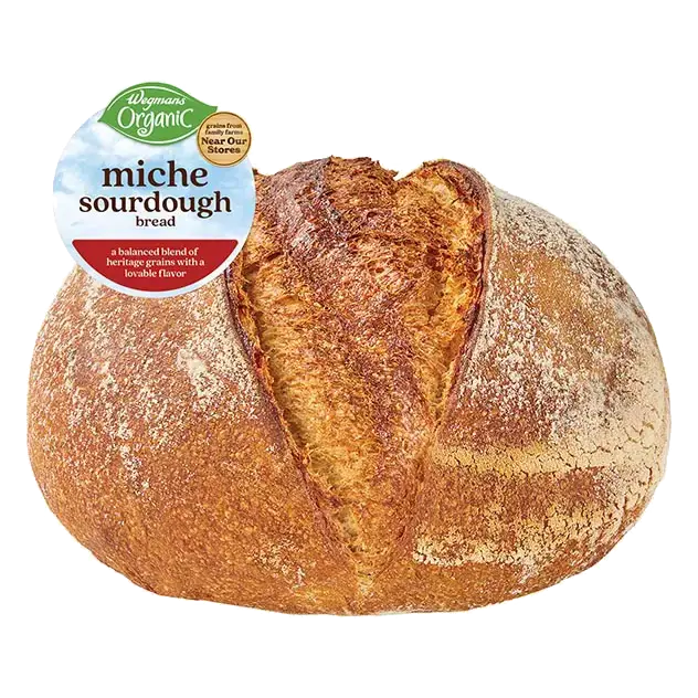 Organic Miche Sourdough Bread