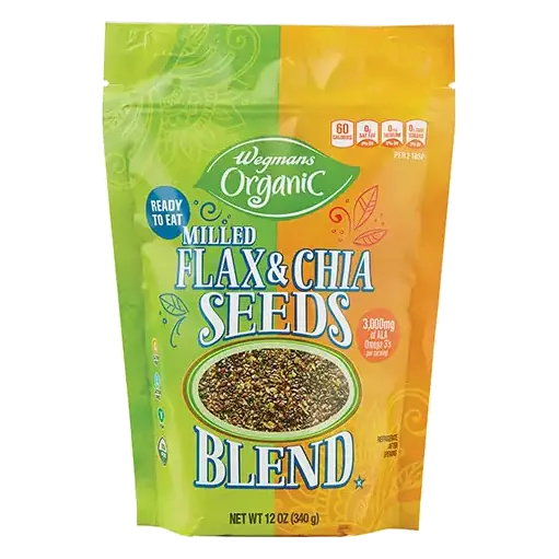 Organic Milled Flax & Chia Seeds Blend
