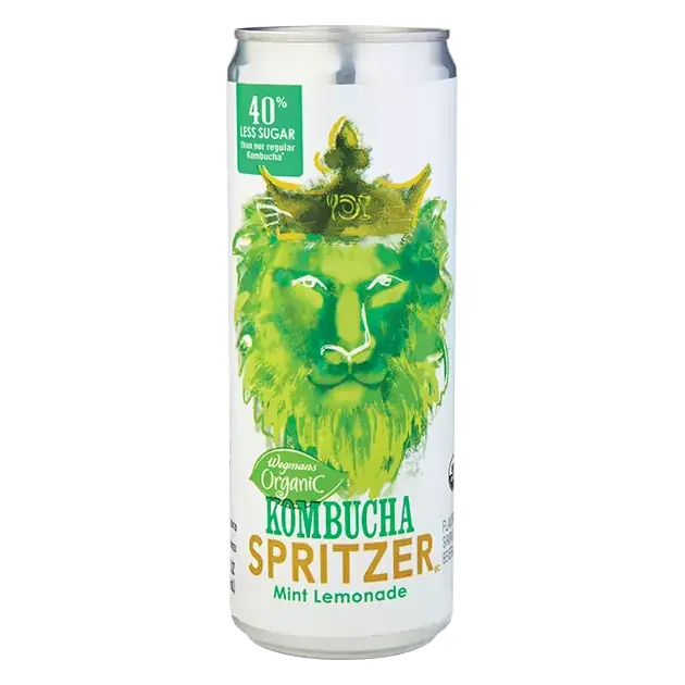 Organic Mint Lemonade Kombucha Spritzer