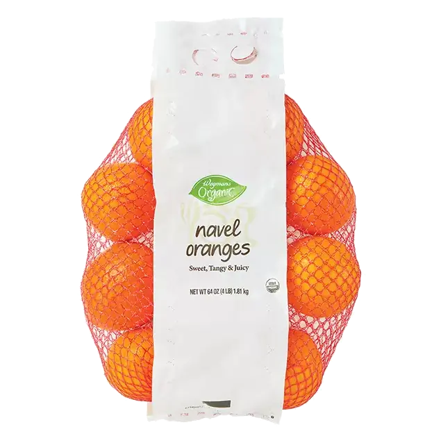 Organic Navel Oranges, Bagged