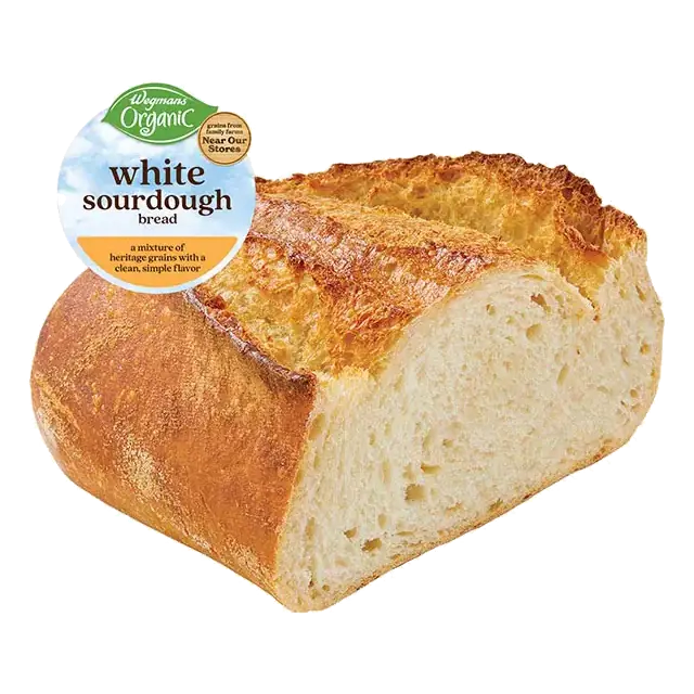 Organic Near Our Store White Sourdough Bread, Half Loaf