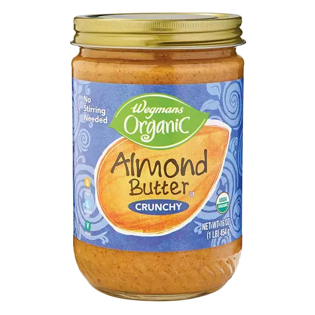 Organic No Stir Crunchy Almond Butter