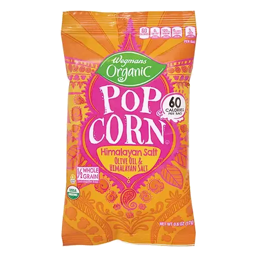 Organic Olive Oil & Himalayan Salt Popcorn