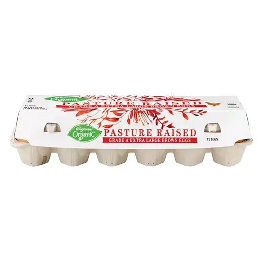 Organic Pasture Raised Grade A Extra Large Brown Eggs, 12 Count