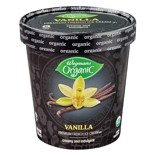 Organic Premium French Vanilla Ice Cream