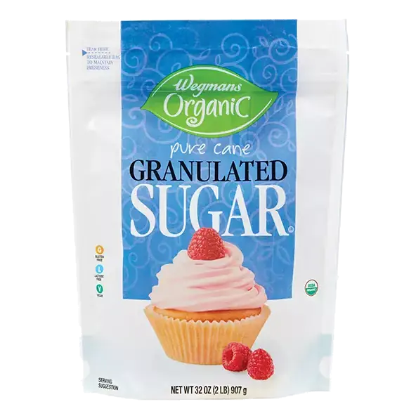 Organic Pure Cane Granulated Sugar