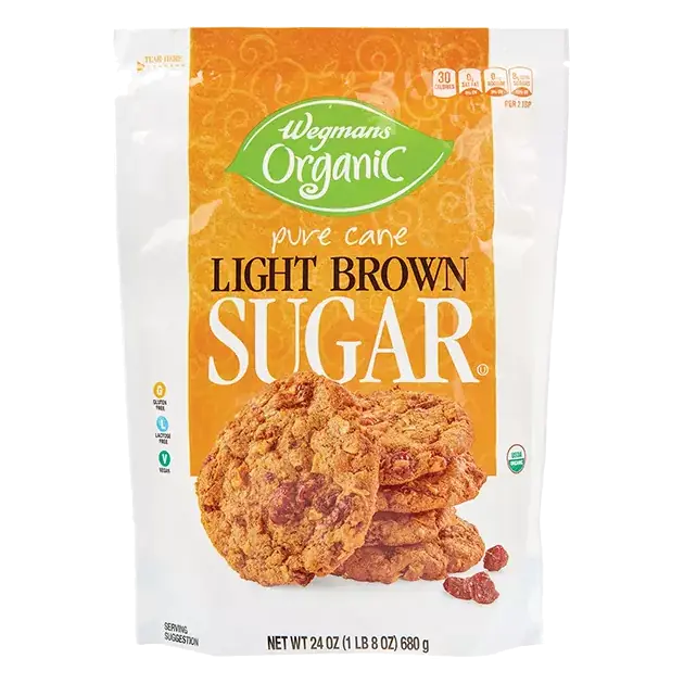 Organic Pure Cane Light Brown Sugar