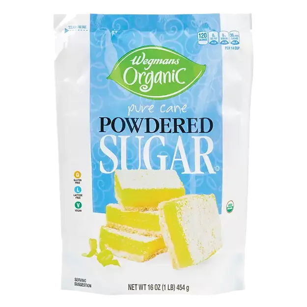 Organic Pure Cane Powdered Sugar