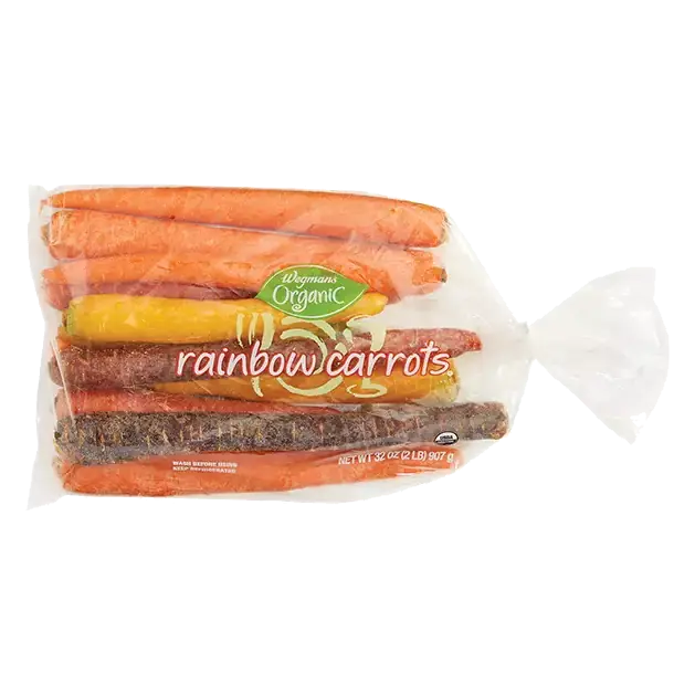 Organic Rainbow Carrots