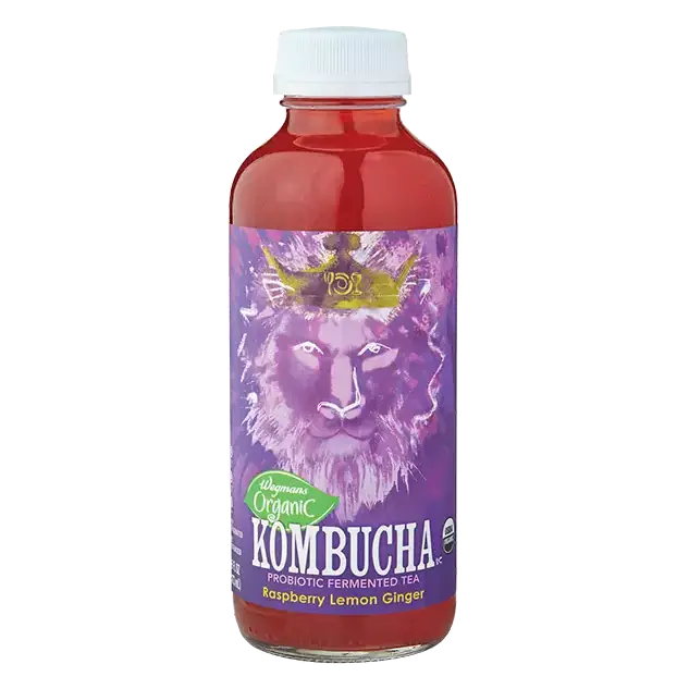 Organic Raspberry Lemon Ginger Kombucha